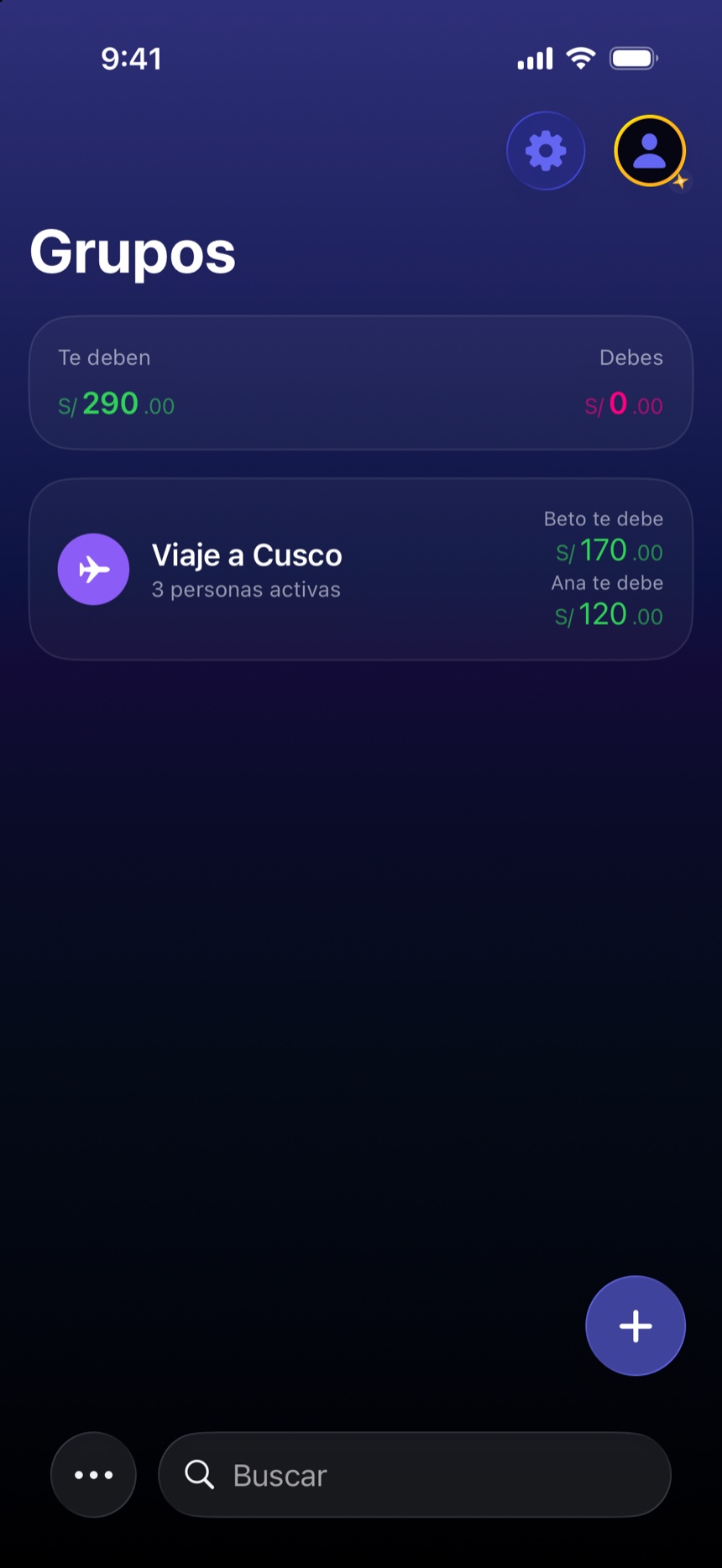 Yala — Grupos